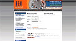Desktop Screenshot of marchecorsi.it